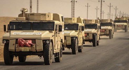 Egypt reinforces its armies in Sinai